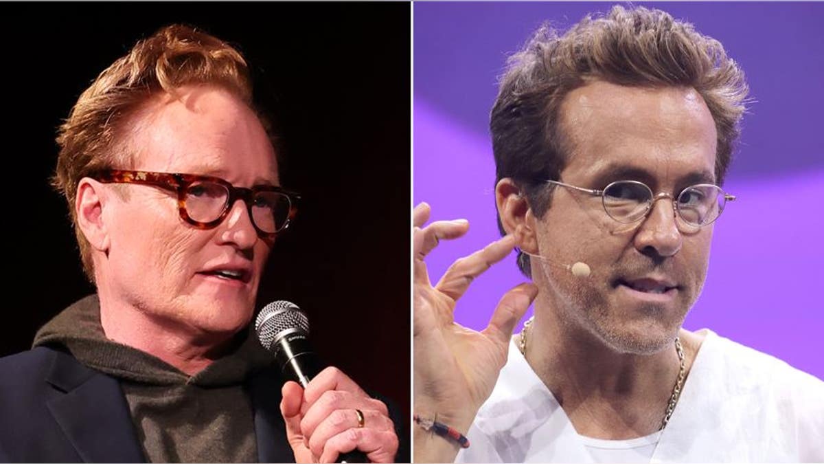 Conan O'Brien and Ryan Reynolds