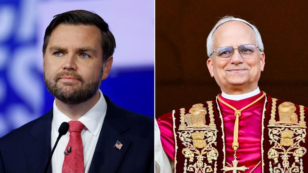 Split of pope and JD Vance