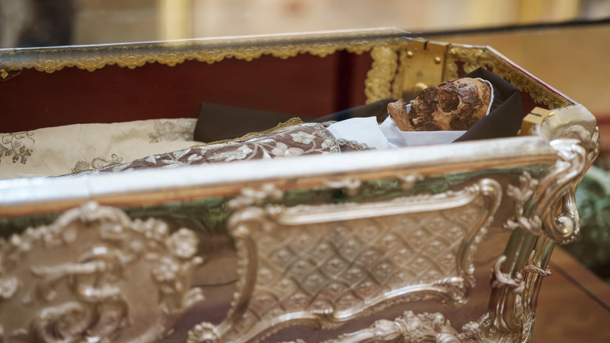 St. Teresa corpse in nun habit
