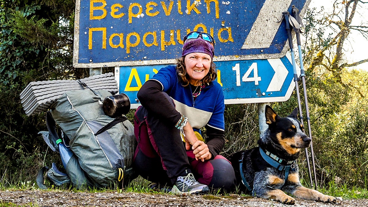 Flea-ridden puppy becomes world traveler with adventurer who had feared dogs all her life Heike Pirngruber from Heidelberg, Germany, has taken Butch the Australian Cattle puppy, under her wing and the pair have crossed multiple countries together, on foot, by canoe, motorcycle, and even by Tuk Tuk. A woman who ‘never liked dogs’ is now walking around the world with a puppy - that she found neglected and full of fleas. Heike Pirngruber, 53, has turned Australian Cattle puppy Butch into one of the best travelled dogs on the planet - vising dozens of countries. She adopted him in 2021 when he was just one month old while she was renting a beach hut in Baja California, Mexico, despite not liking dogs after being chased by them while cycling around the world for seven years.