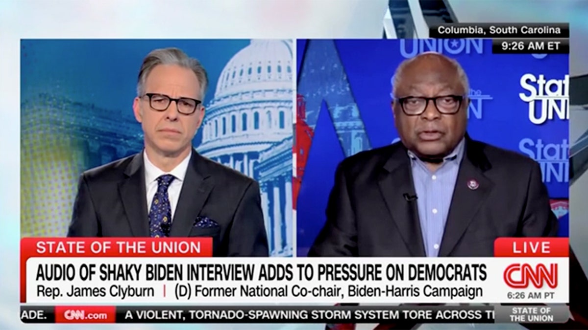 Jake Tapper and Jim Clyburn
