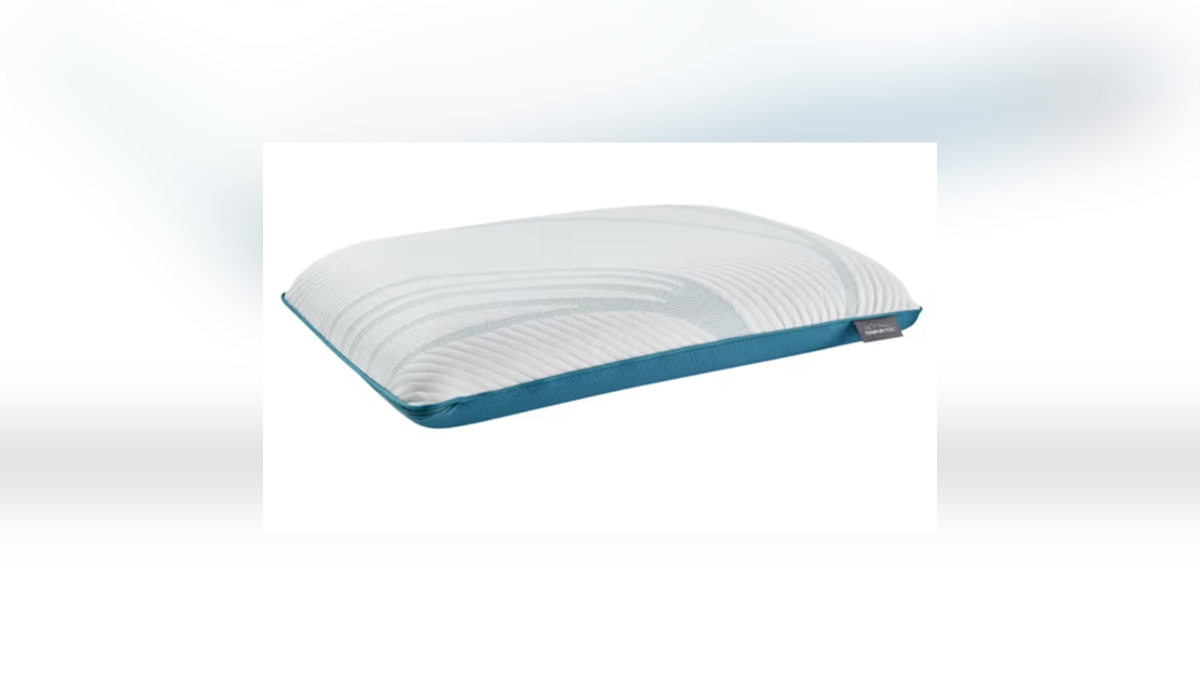A Tempur-Pedic pillow relieves pressure on your neck and shoulders. 