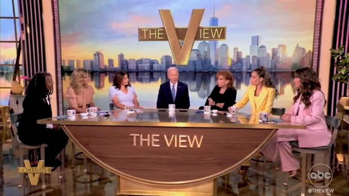 Joe Biden connected The View