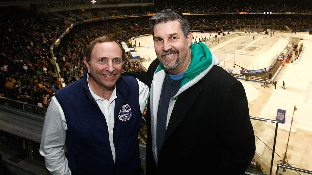 Gary Bettman and Tim Cowlishaw
