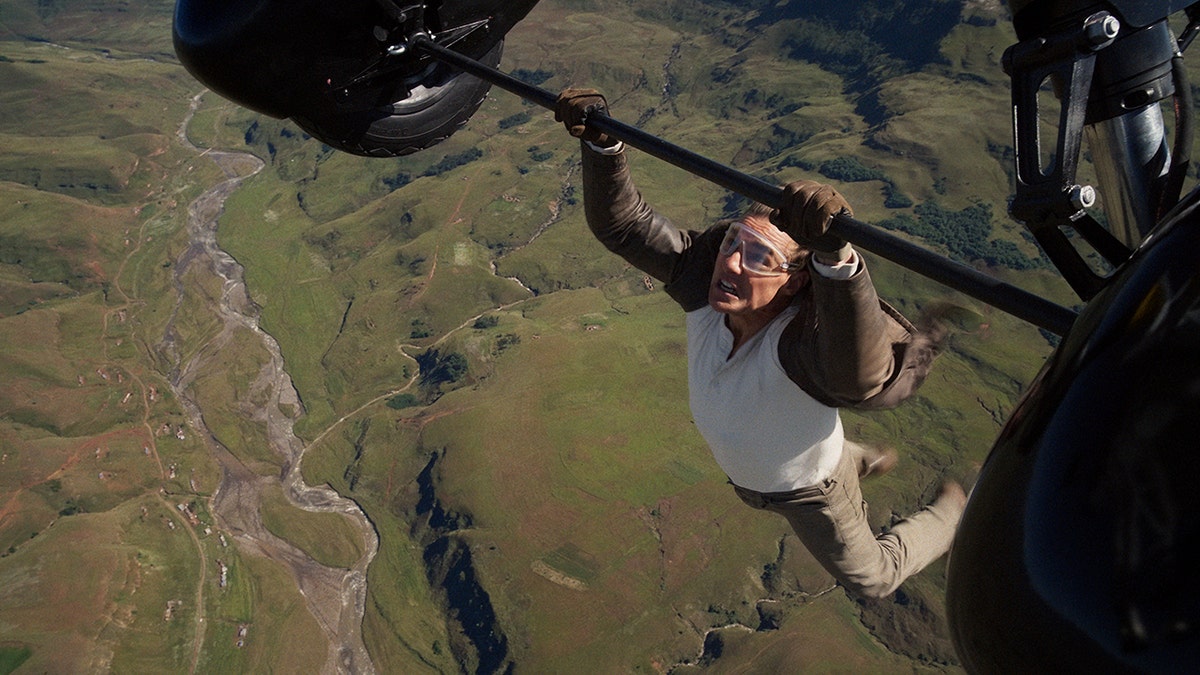 Tom Cruise in a still from "Mission Impossible - Final Reckoning."