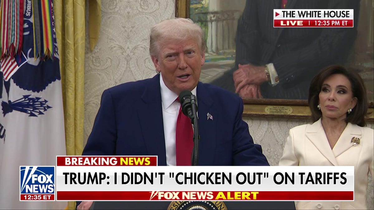 Trump asked about tariffs