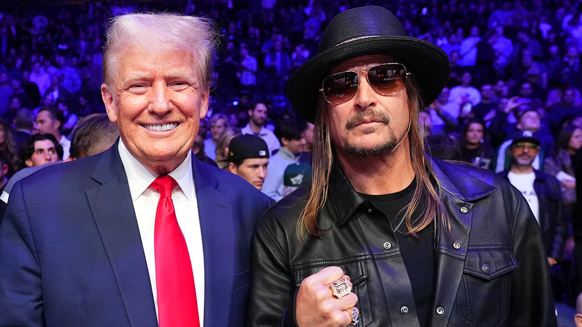 Kid Rock and Donald Trump