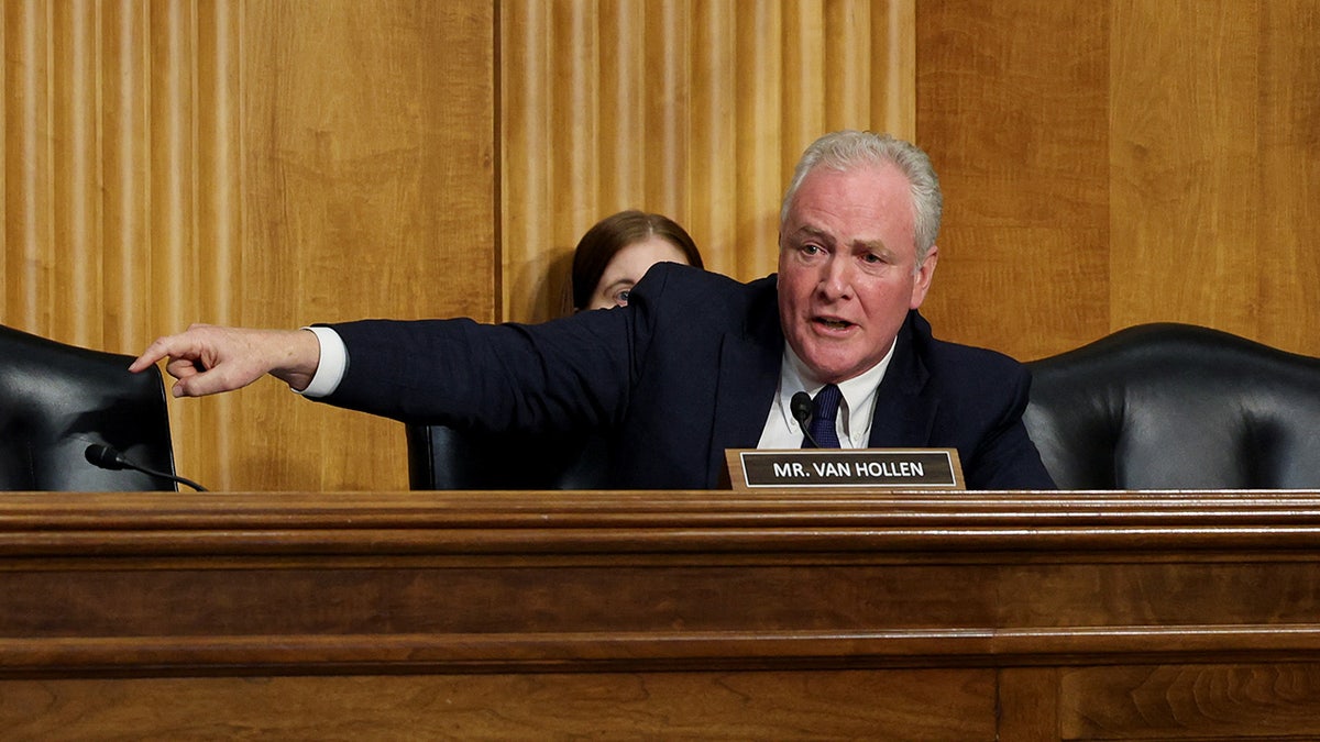 Senator Chris Van Hollen pointed to the hearing
