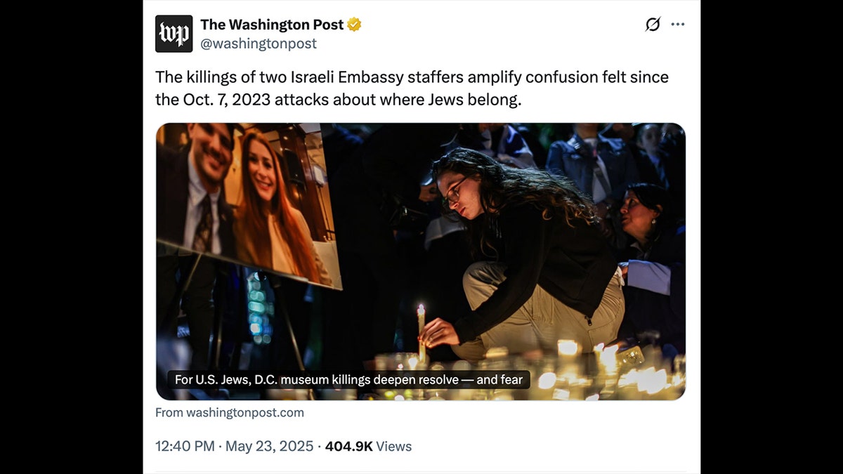 Washington Post X post