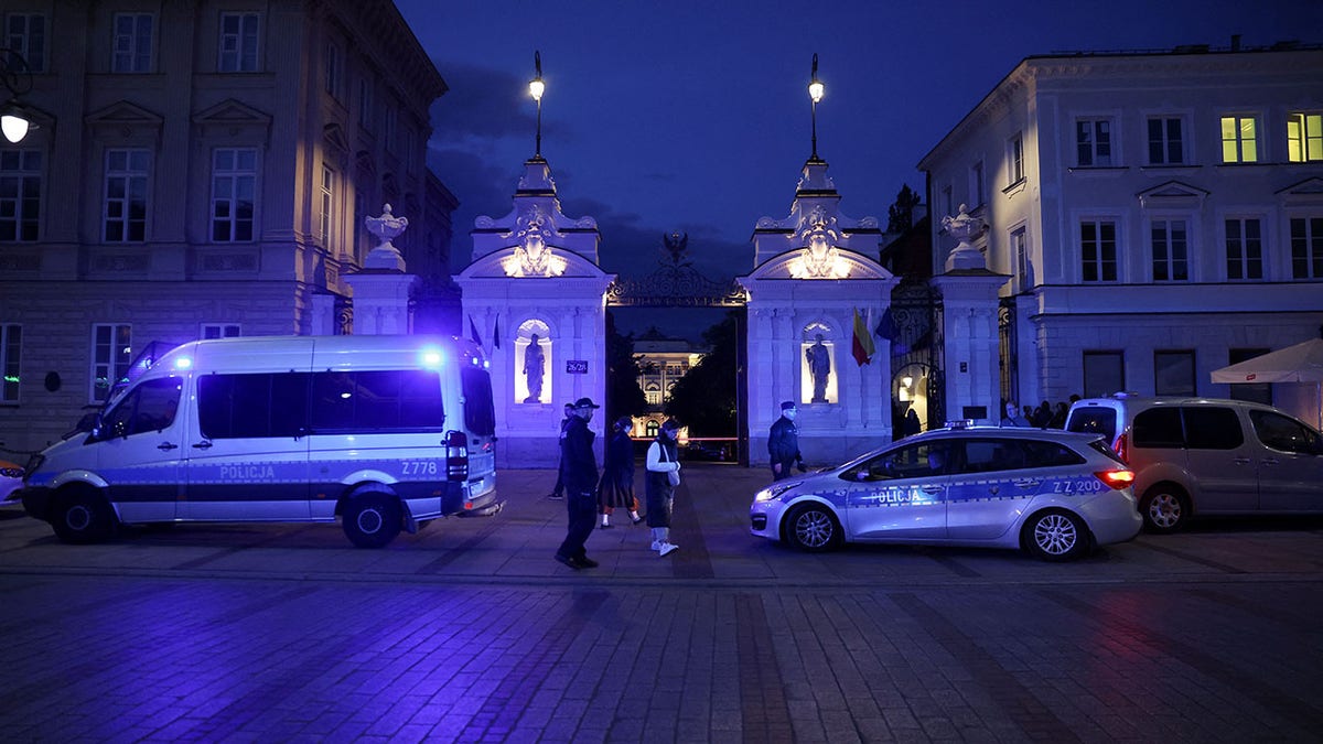 Authorities at a Warsaw college campus
