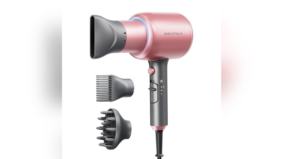 This hairdryer is made for curly hair.