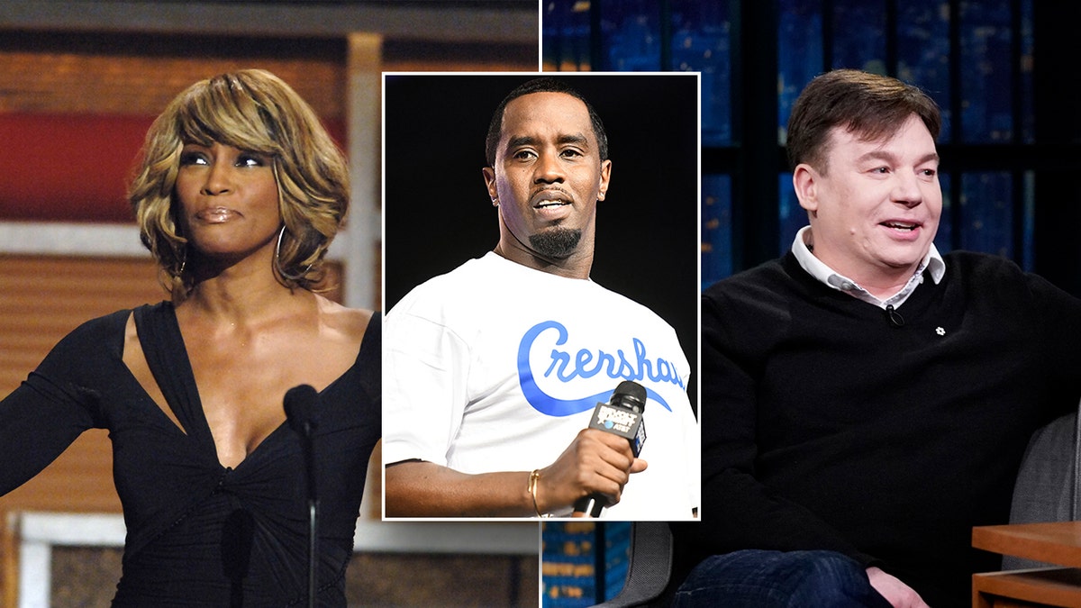 Whitney Houston and Mike Myers were mentioned during Diddy's trial.
