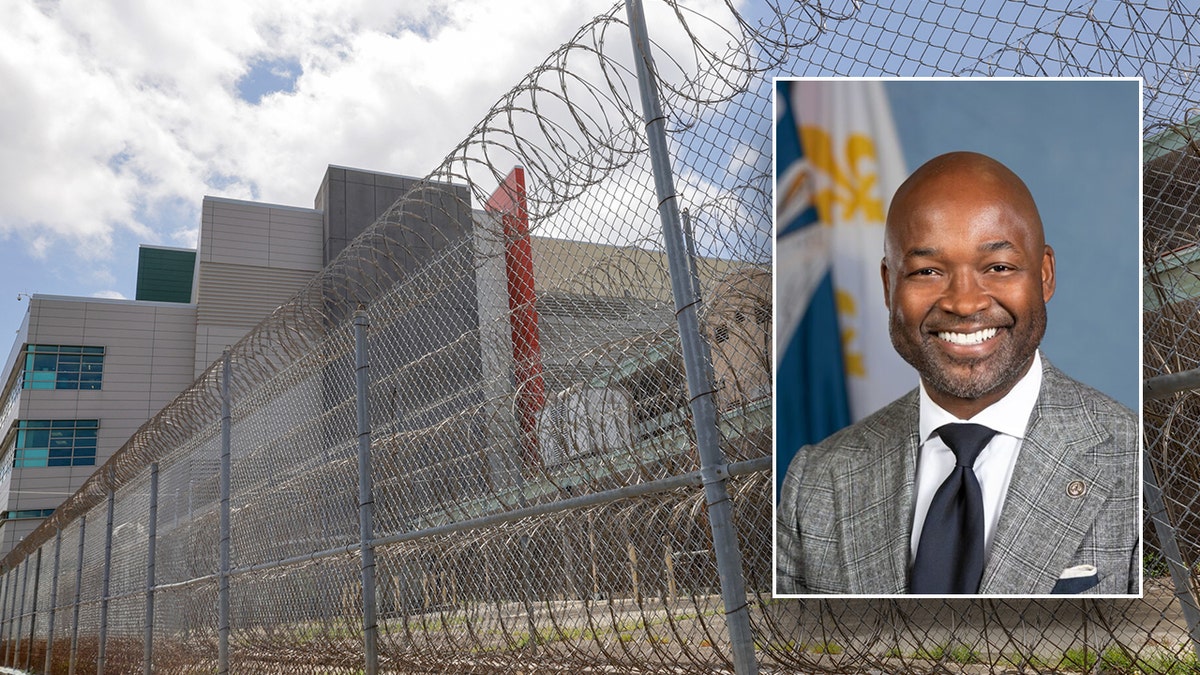 Orleans Parish Jail and Orleans Parish District Attorney Jason Williams
