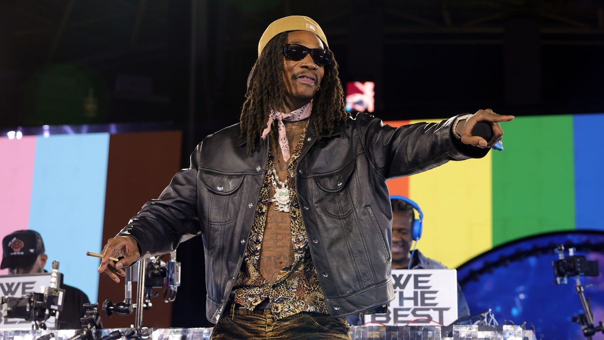 Wiz Khalifa performs