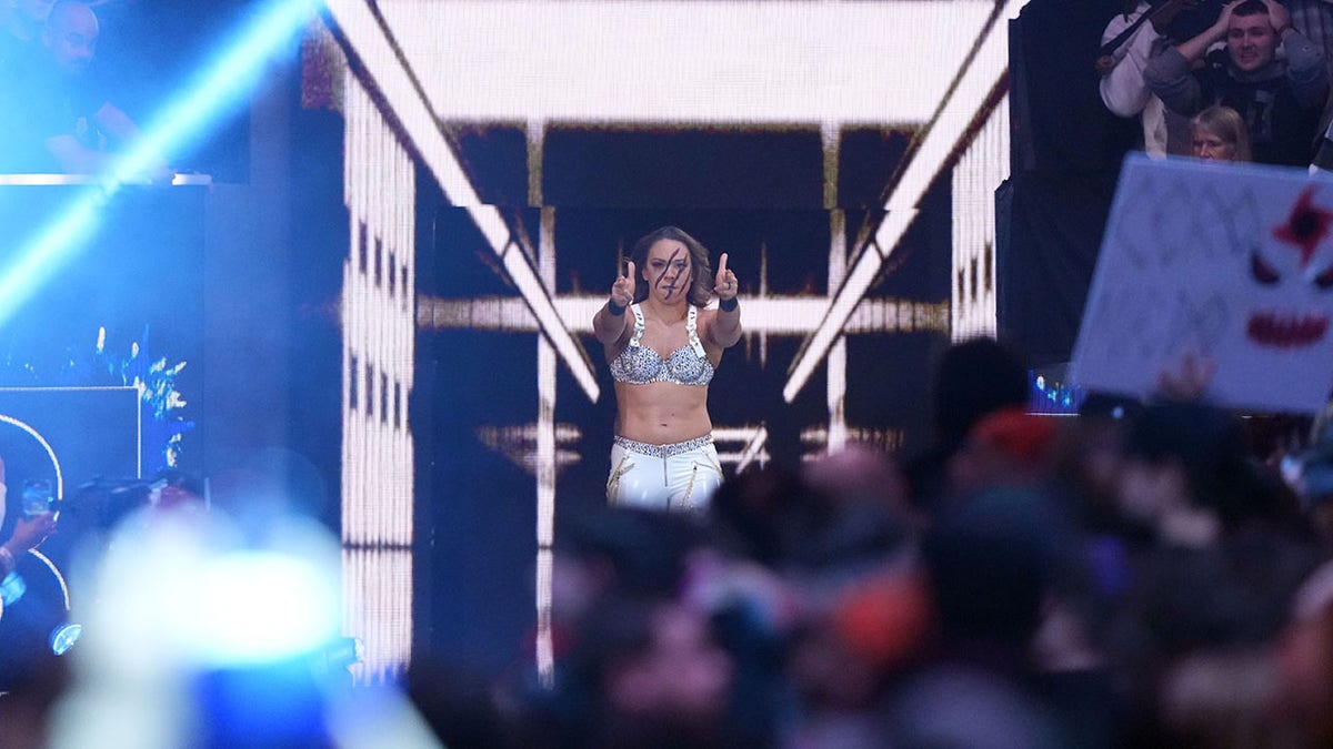 Zoey Stark at the Royal Rumble