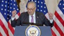 Senate Republican campaign committee 'grills' Chuck Schumer on National Hamburger Day