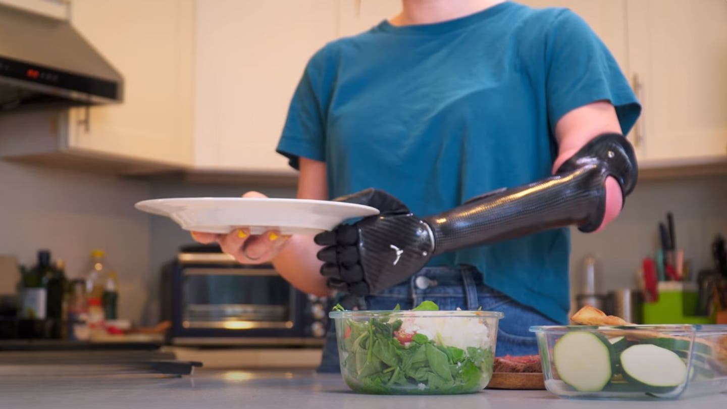 1 worlds first touch sensing bionic hand with lightning fast response
