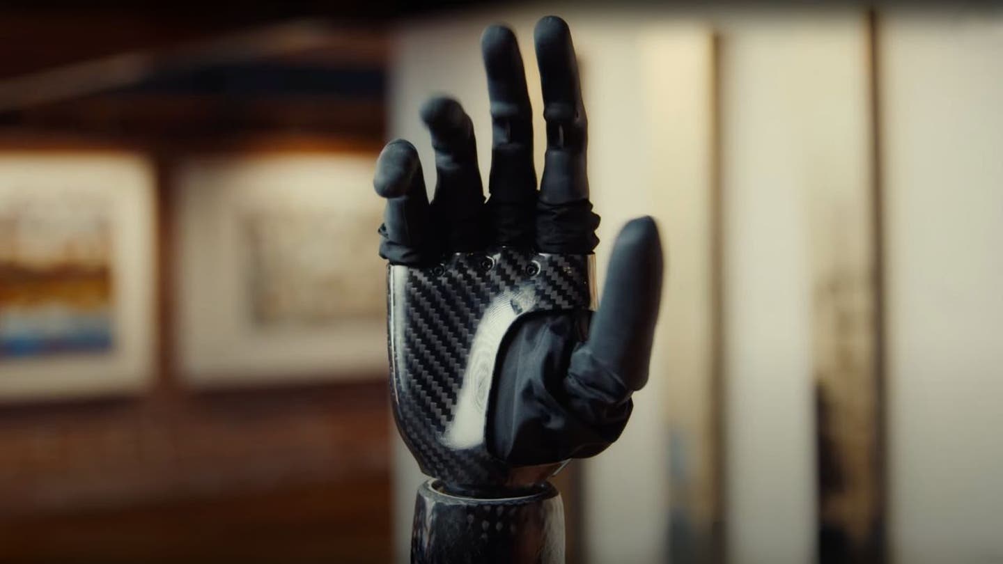 2 worlds first touch sensing bionic hand with lightning fast response