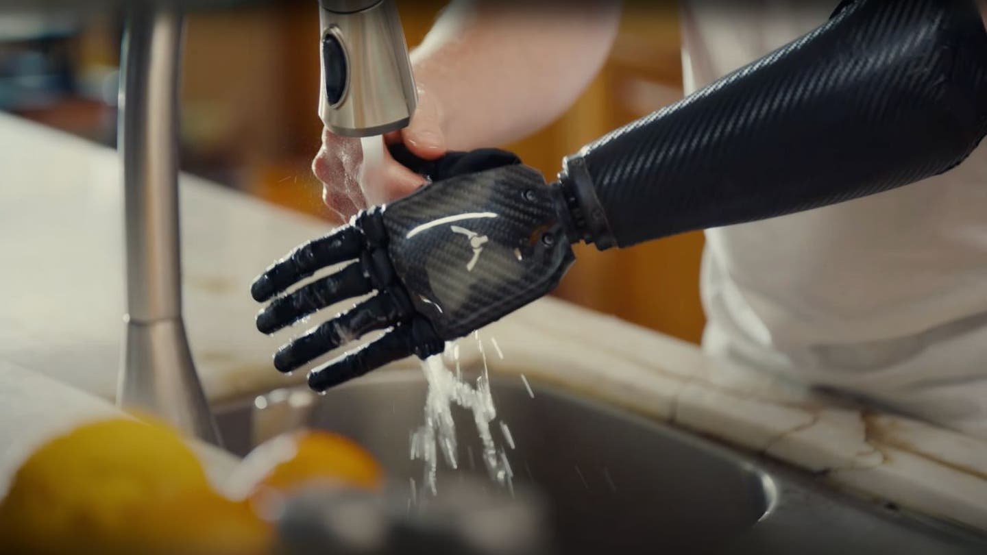 4 worlds first touch sensing bionic hand with lightning fast response