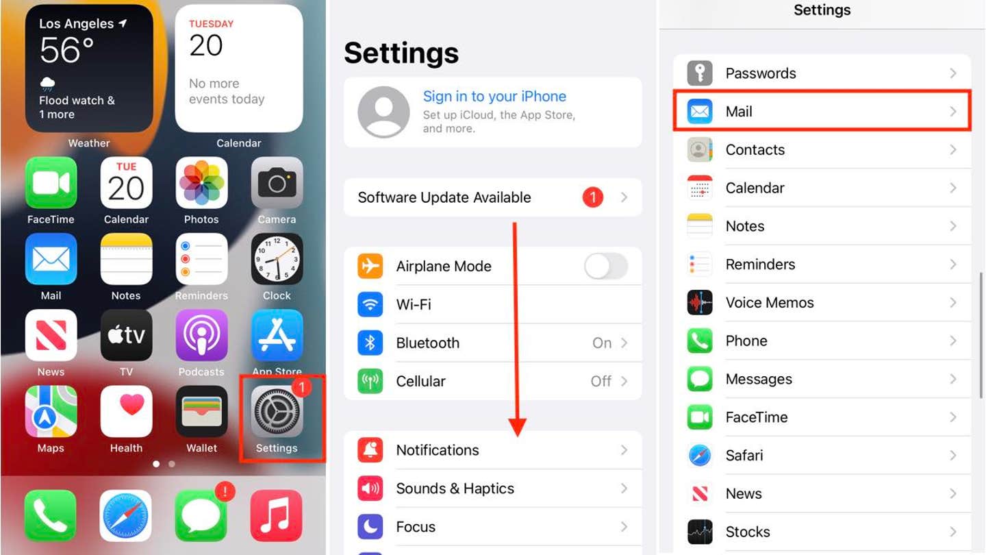 5 are you frustrated by your emails disappearing on your phones mail app iphoneemailsetup1
