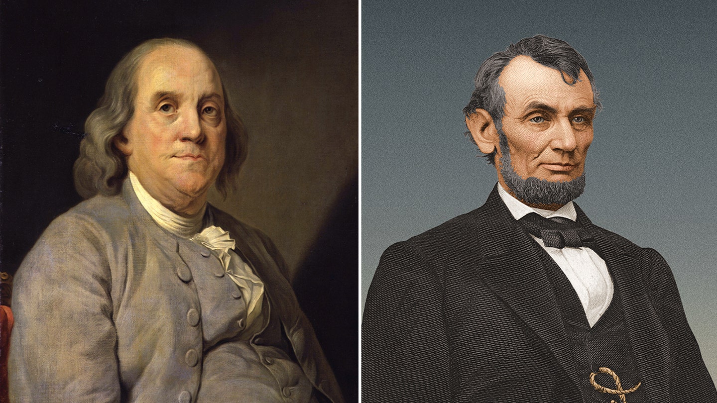 benjamin franklin abraham lincoln presidential gifts