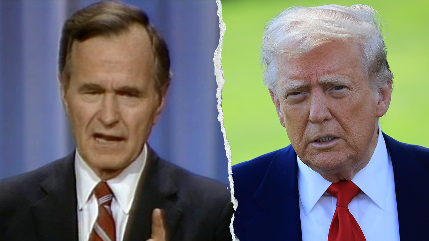 hwbush trump pool getty