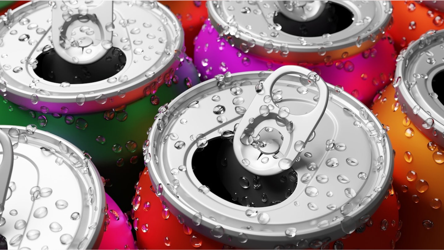 soda cans