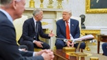 Trump and Carney in Oval Office