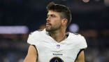 Justin Tucker walks back