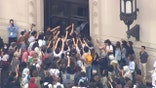 Anti-Israel agitators push past security at Columbia University