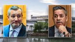 Split of Sen. Cruz, Sen. Lujan and international bridge