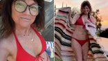 Valerie Bertinelli in a red bikini from Instagram
