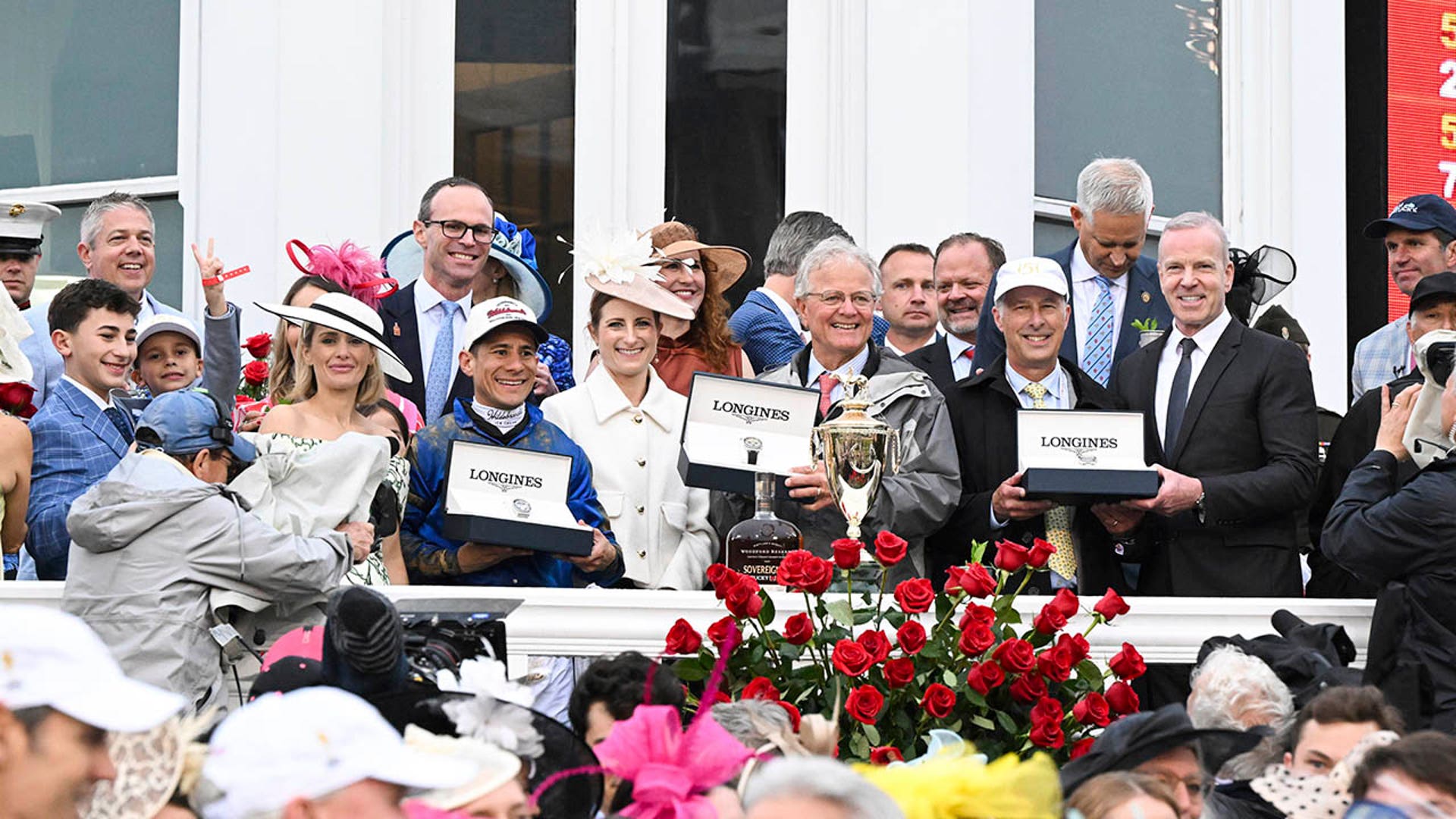 Junior Alvardo with Longines wathces