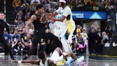 Cavs' De'Andre Hunter shoves Pacers' Bennedict Mathurin in heated 1st-quarter incident during playoff game