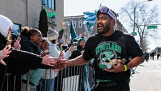 Jordan Mailata, other Eagles stars downplay tush push as NFL vote on team's signature play looms