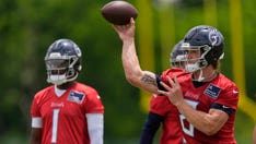 Will Levis says losing Titans' starting job to Cam Ward 'sucks,' but he's staying positive