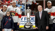 Panthers advance to Stanley Cup Final with win over Hurricanes, refuse to touch Prince of Wales Trophy