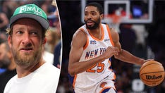Barstool Sports founder Dave Portnoy, a Celtics fan, gives Knicks star a 'subtle' message in hotel run-in