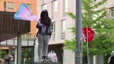 Riley Gaines says 'literal human feces' thrown in protest of Turning Point USA at University of Washington