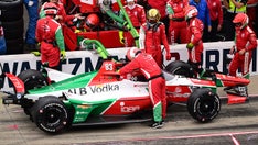 Indy 500 pole-sitter crashes into crew members on pit road: 'Really scary'