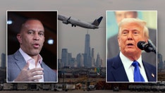 Hakeem Jeffries blames Trump for Newark Airport chaos, accuses White House of 'breaking the FAA'