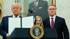 Pivotal trade talks with Beijing loom as Trump swears in new US ambassador to China: 'What timing'