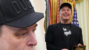Elon Musk shows off black eye in Oval Office farewell, sparking buzz - Fox News