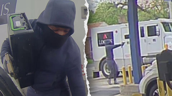 Crew of armed gunmen rob armored truck outside of bank in broad daylight - Fox News