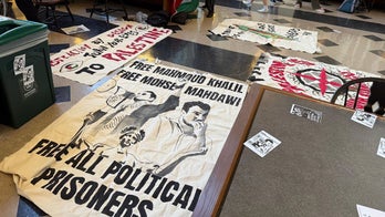 Anti-Israel agitators take over part of Columbia University library during finals, call it 'liberation zone'
