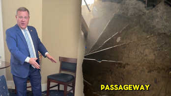 Congressman reveals hidden secret passageway from America's founding under Capitol floorboards