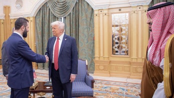 Trump meets with Syria's interim president after pledging to lift sanctions on war-torn country