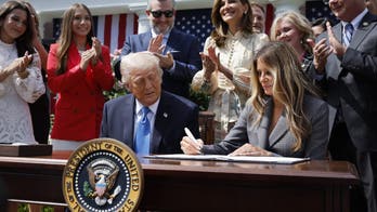Trump hails cooperative effort at anti-revenge porn bill signing: 'Bipartisanship is still possible'