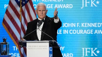 Former Vice President Mike Pence honored by Kennedy family in receiving the JFK 'Profile in Courage Award'