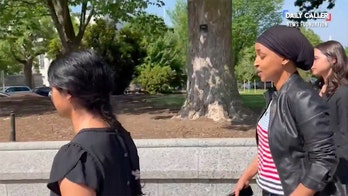 Ilhan Omar snaps at conservative reporter to 'f--- off' for asking questions outside Capitol